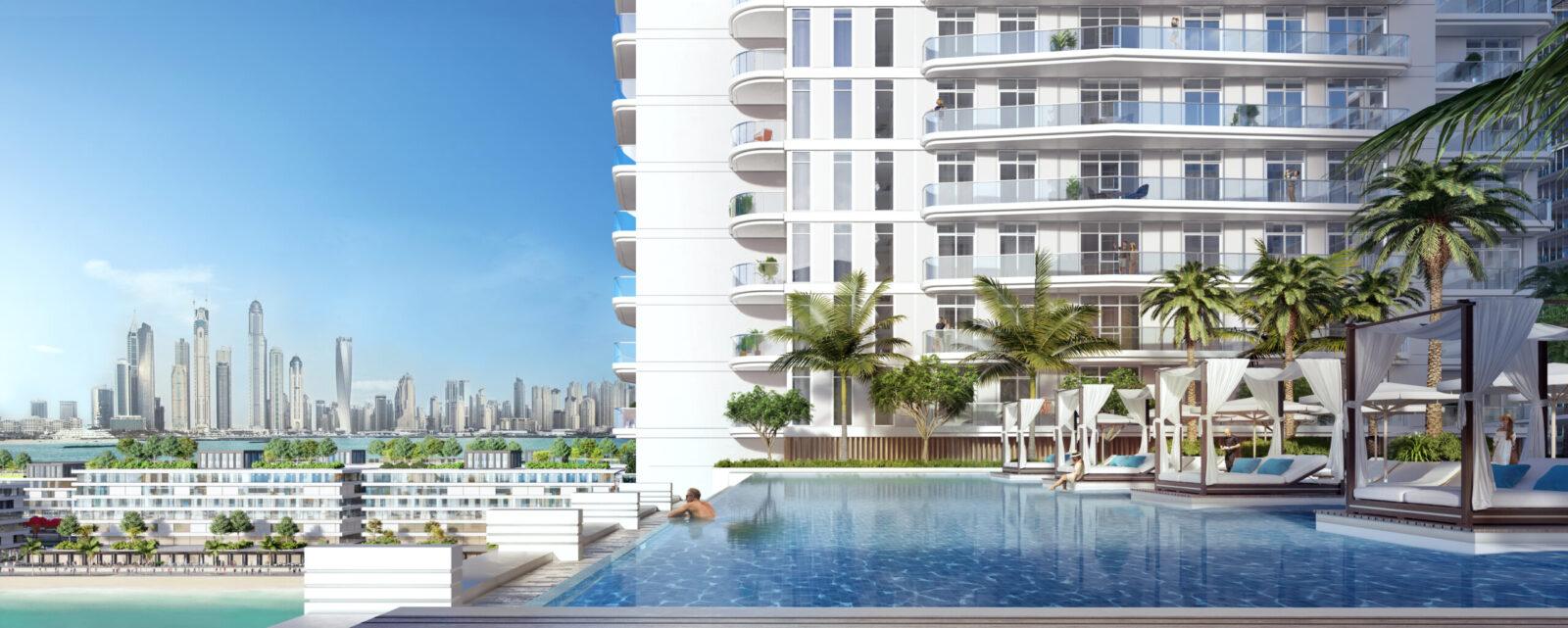 Beachfront Palm Jumeirah appartamenti con piscina