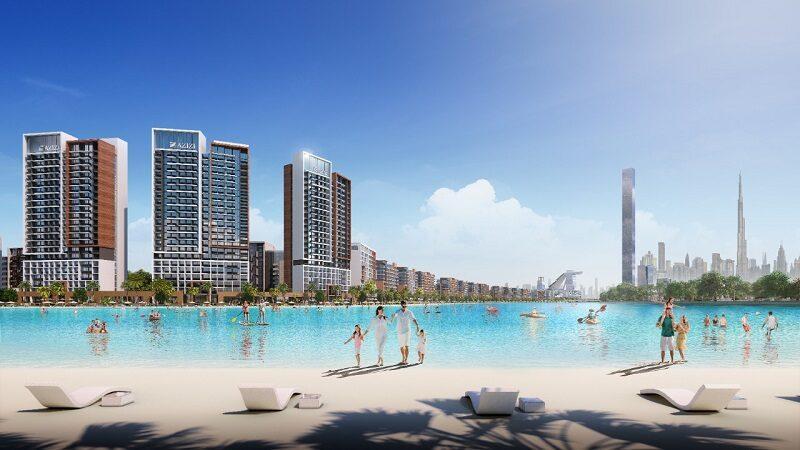 Azizi-Development-presenta-Riviera-Dubai-Maydan-canale-lusso-vista-community-relax-studio-one-two-three-bedromm-appartment-view-canal