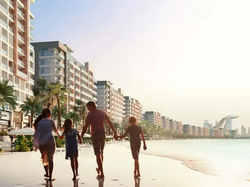 Azizi-Development-presenta-Riviera-Dubai-Maydan-canale-lusso-vista-community-relax-studio-one-two-three-bedromm-appartment-view-beach-walking